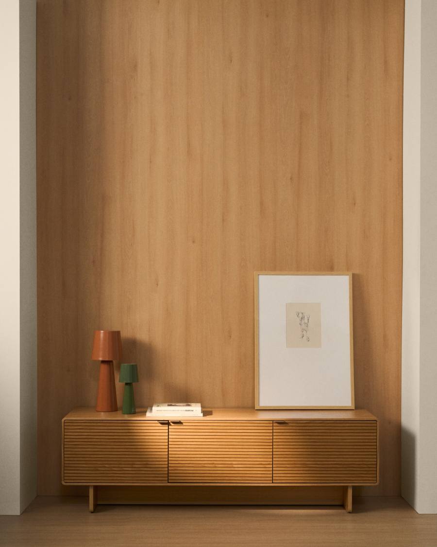 Norlen 3-Door TV Stand