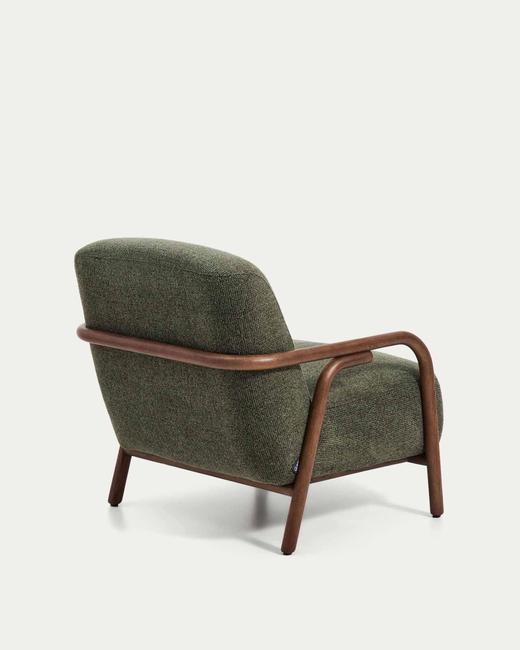 Sylo armchair in dark green
