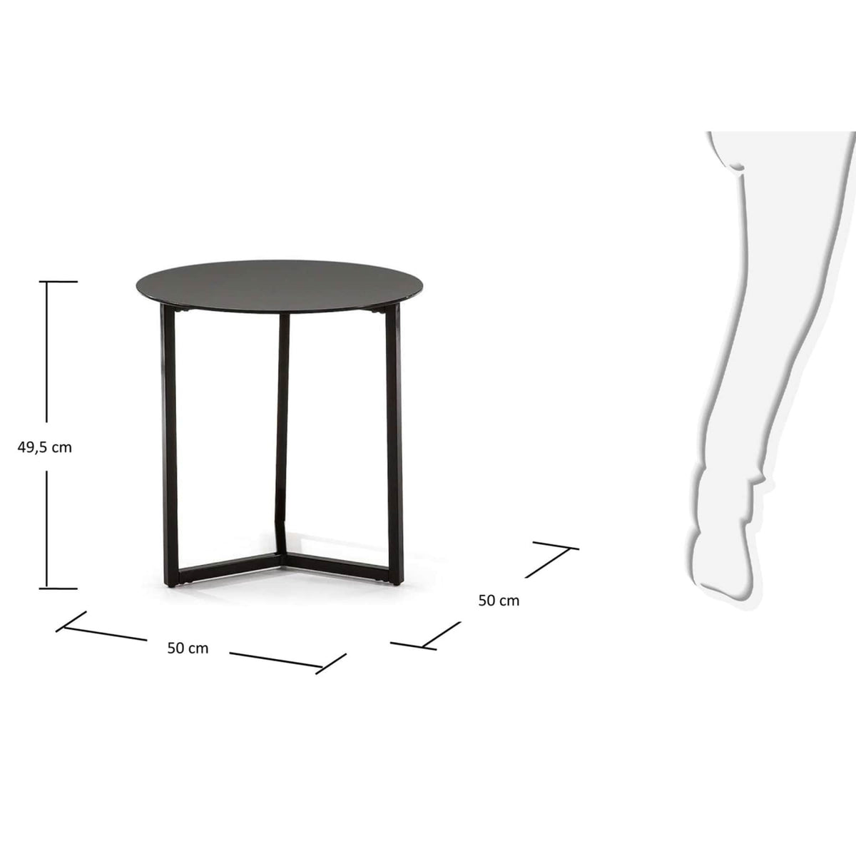 Raeam Side Table