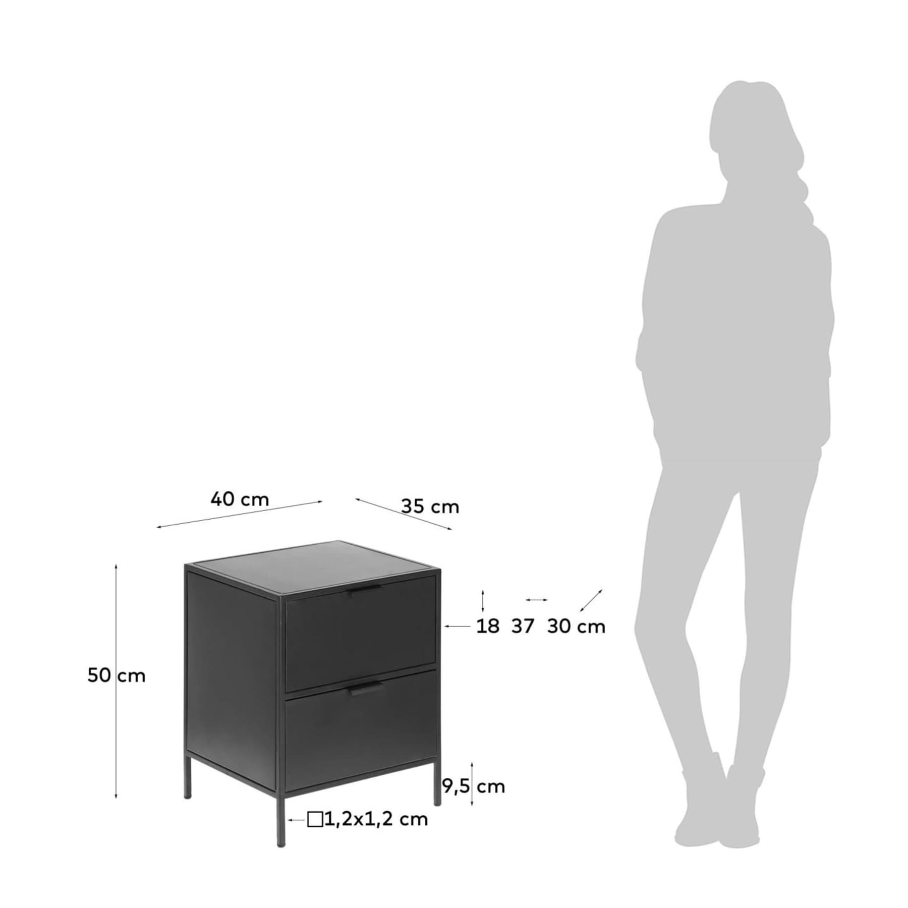 Manova Heritage Isbeth Bedside Table - image 4