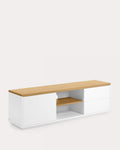 Abilen oak wood veneer TV stand