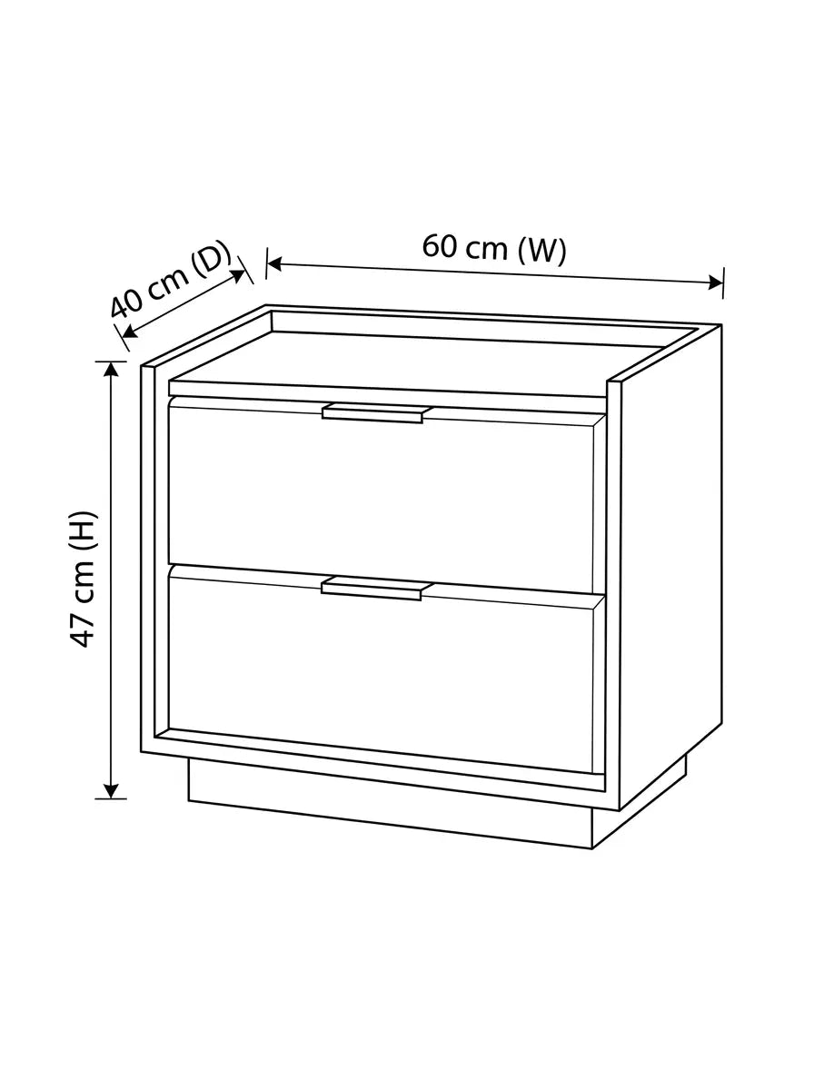 Onix Bedside Table
