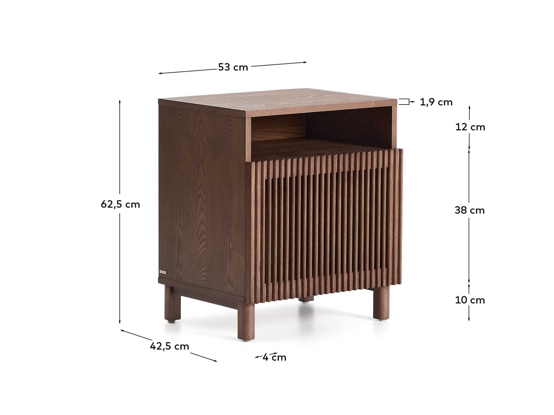 Manova Heritage Cassio Bedside Table - image 4