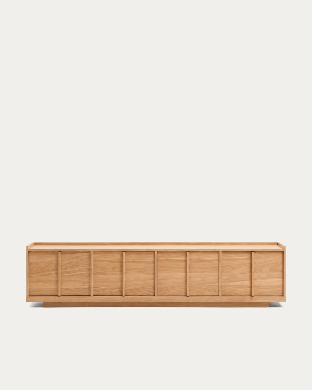Onix TV stand with an oak veneer