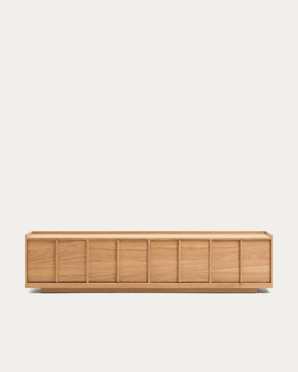 Onix TV stand with an oak veneer