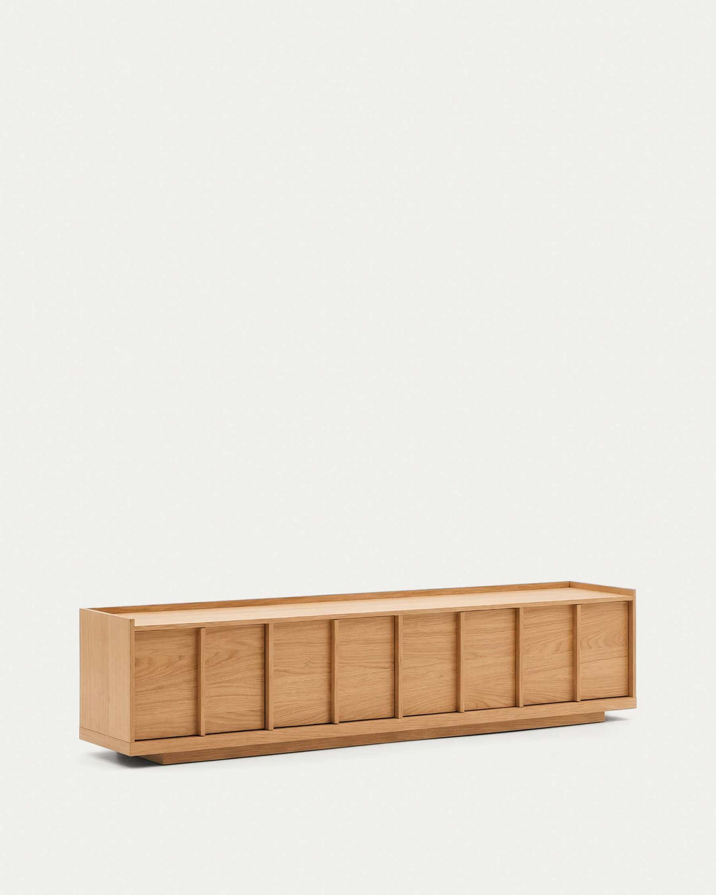 Onix TV stand with an oak veneer