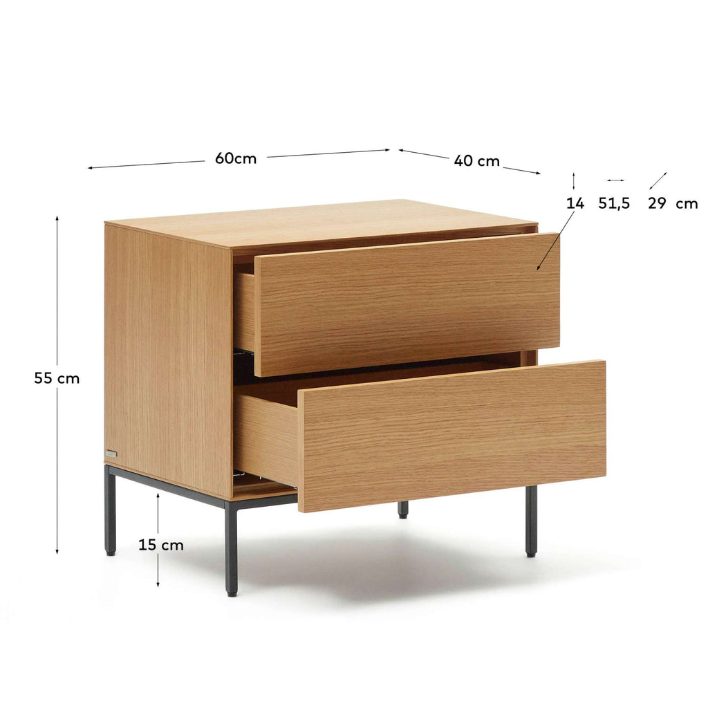 Manova Heritage Ilona Bedside Table - image 5