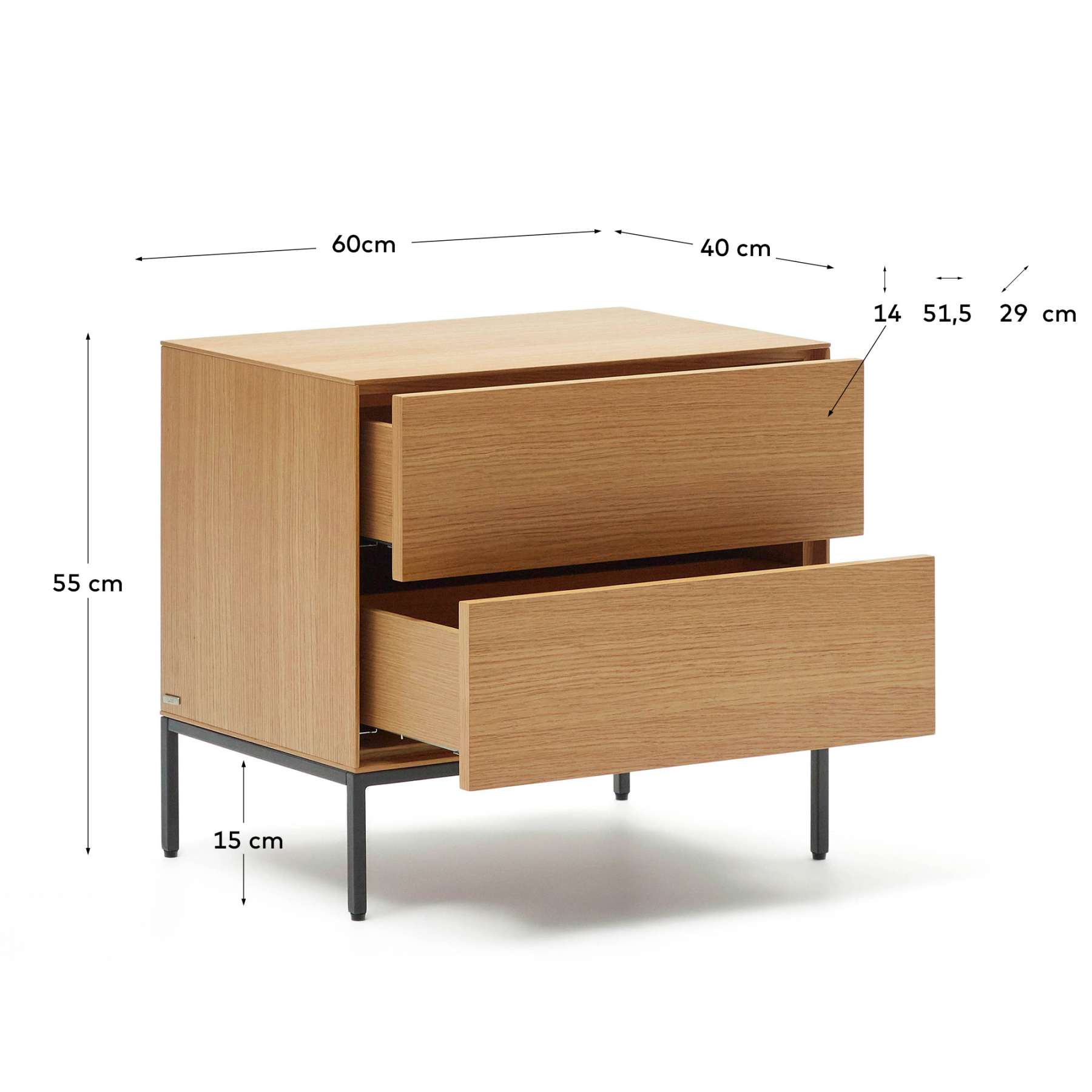 Manova Heritage Ilona Bedside Table - image 5