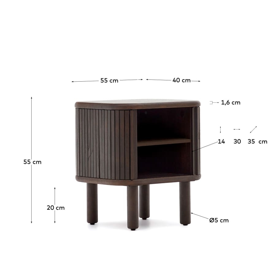Elysmoor Bedside Table