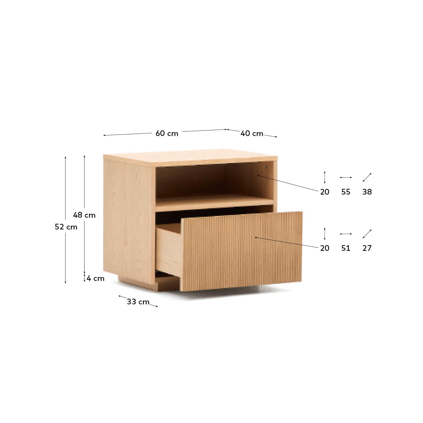 Manova Heritage Halvor Bedside Table - image 4