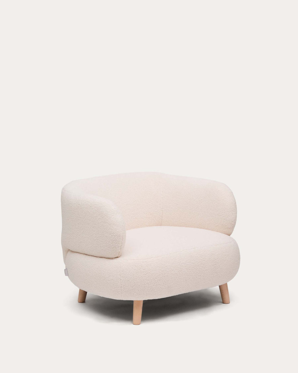 Luisa Armchair — Ecru Bouclé