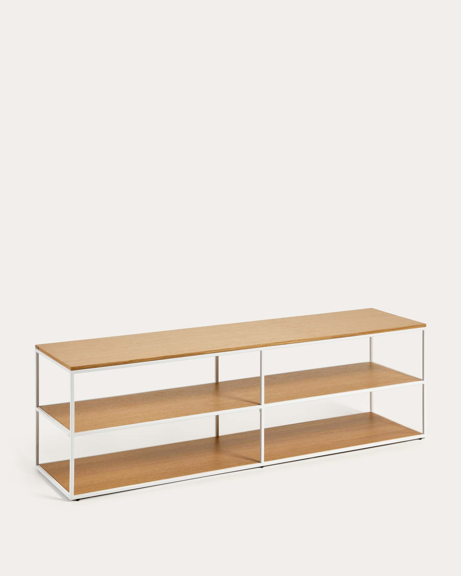 Yoana TV stand with oak veneer