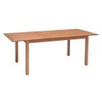 Wood Outdoor Extendable Dining Table