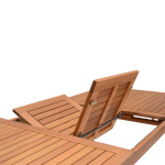 Wood Outdoor Extendable Dining Table