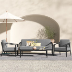 AbaloneOutdoorPatio4-PieceLoungeSetinAluminumandWickerwithGreyCushions.jpg