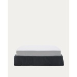 Jaira Anthracite grey linen