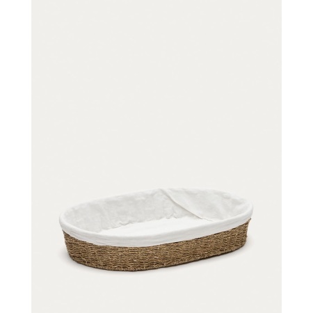 Tossa large natural fiber basket