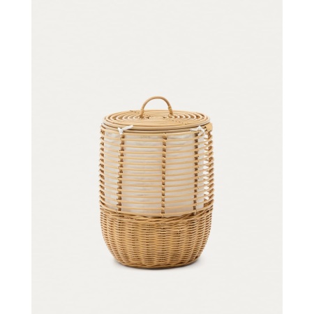 Liora rattan laundry basket 59cm