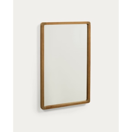 Shamel solid teak mirror 45 x 70 cm