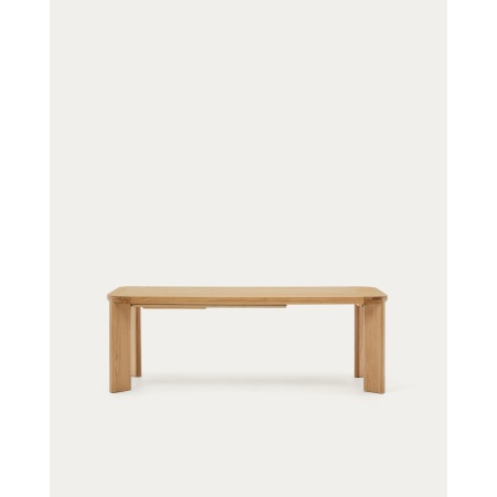 Jondal extendable table made of solid wood