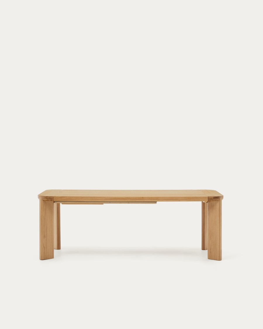 Jondal extendable table made of solid wood
