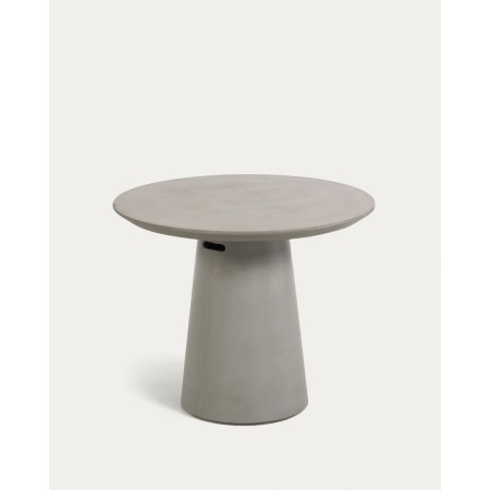 Itai outdoor round cement table