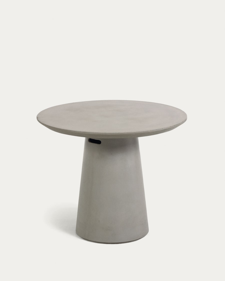 Itai outdoor round cement table