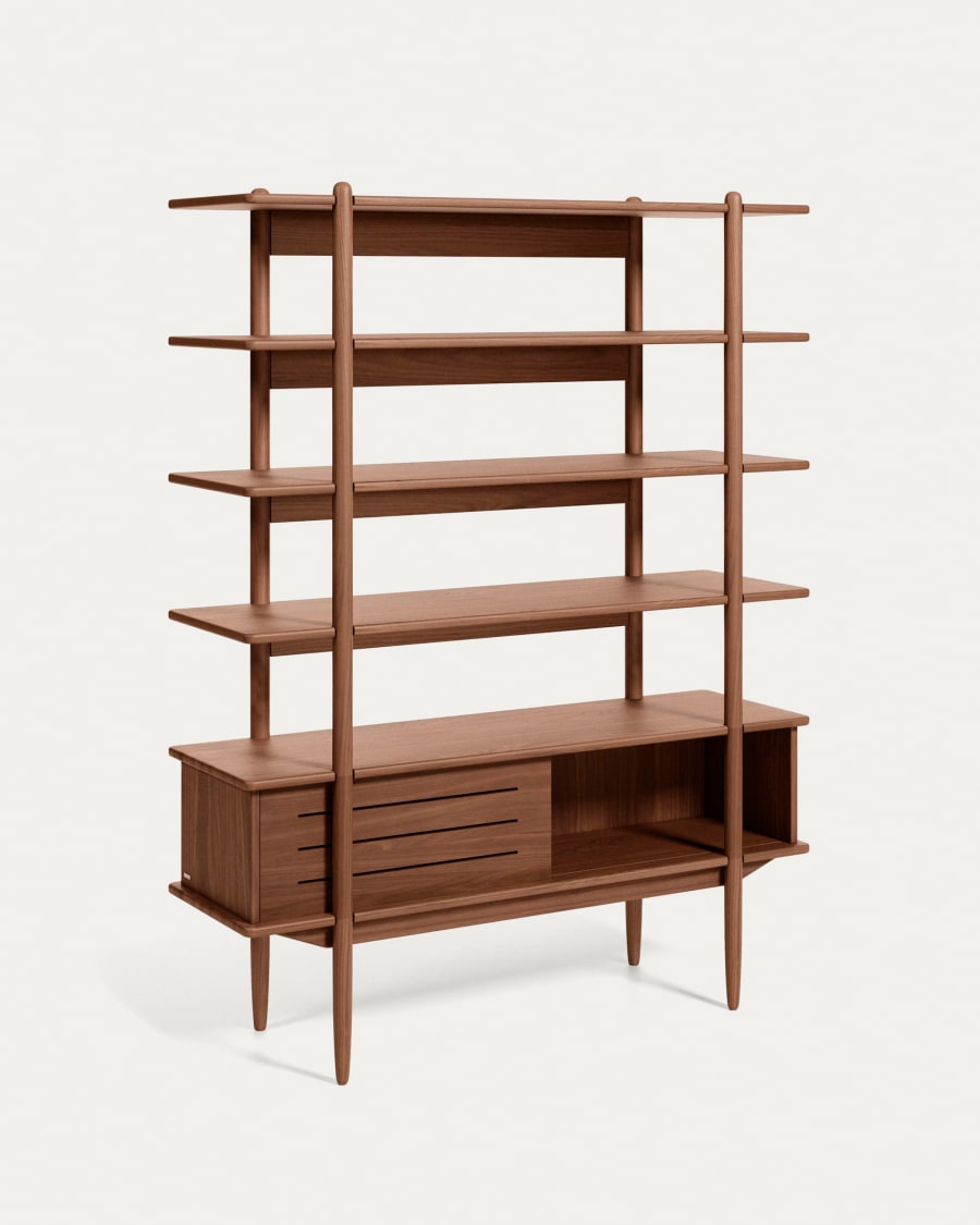 Carolin in veneered walnut