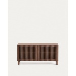 Beyla shoe rack in ash veneer and solid ash wood