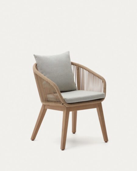 Portalo chair in beige cord