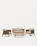 Alabe set consisting of one 2-seater sofa, 2 armchairs