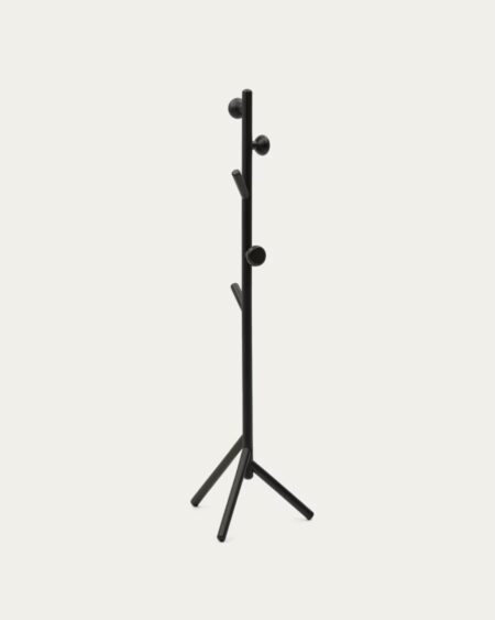 Nadue coat rack in solid beech wood