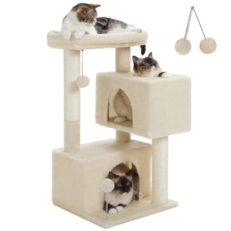 Cat Tree 82cm - Indoor Cat Tower