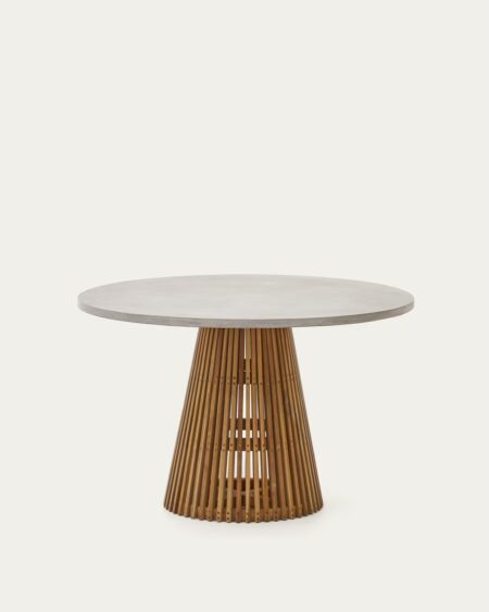 Alcaufar round outdoor table